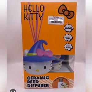 Hello Kitty Ceramic Reed Diffuser – Halloween Witch - Vanilla -New in Box
